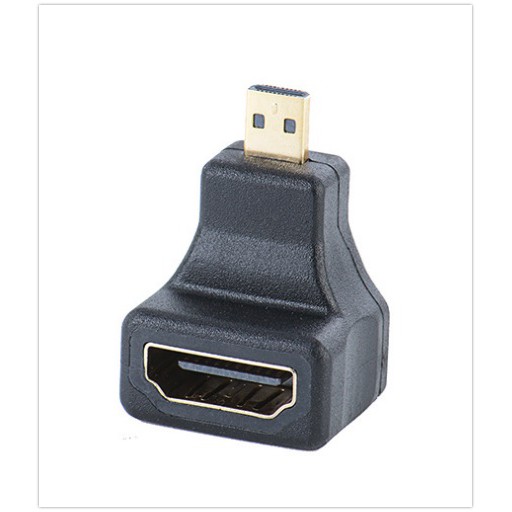 Jack Chuyển Micro HDMI Sang HDMI Góc Vuông