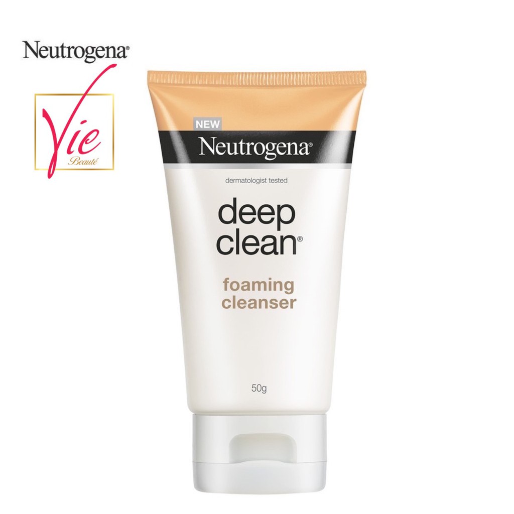 Sữa Rửa Mặt NEUTROGENA làm sạch sâu & kiểm soát nhờn - NEUTROGENA Deep Clean Foaming Cleanser