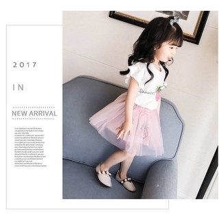 SET VÁY DỨA BÉ GÁI 20-24KG
