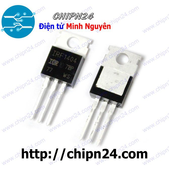 [1 CON] Mosfet IRF1404 TO-220 162A 40V Kênh N (IRF1404PB F1404 1404)