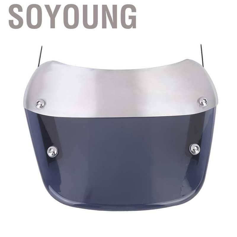Kính chắn gió phía trước thiết kế tròn 5-7'' phong cách retro thông dụng cho xe máy
