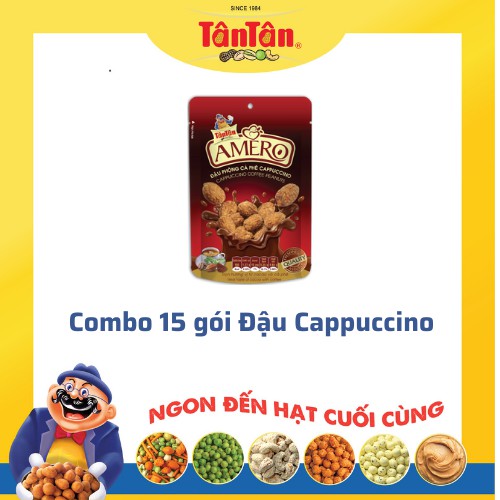 Đậu phộng Amero Cappuchino Tân Tân gói 35g