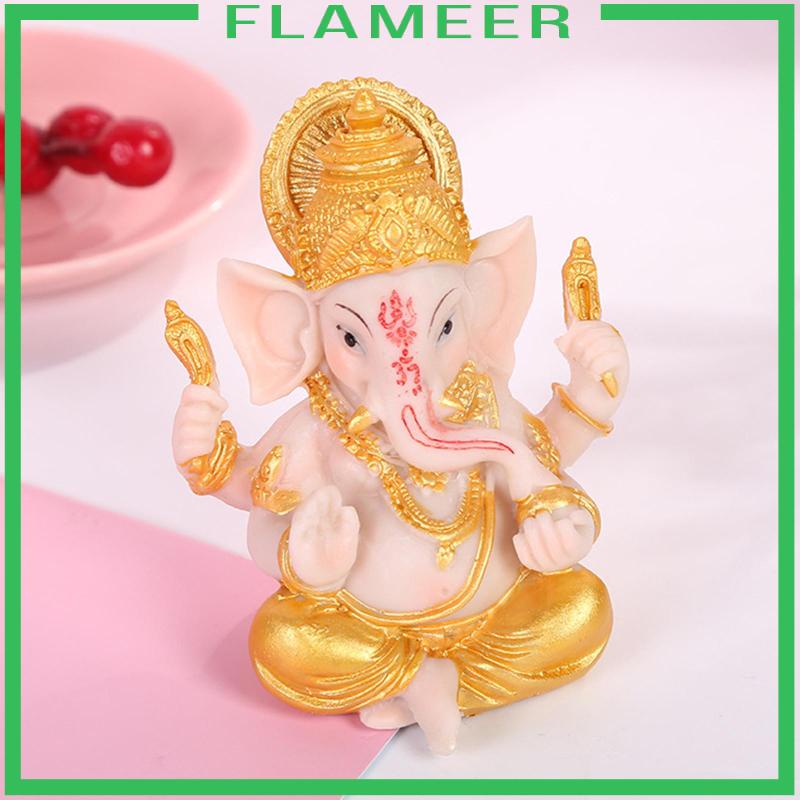 Mô Hình Tượng Voi Chúa Tể Tài Lộc Tài Lộc Ganesha Trang Trí Cửa Hàng