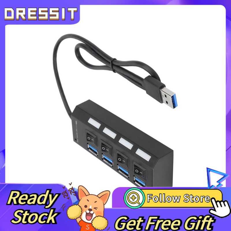 Bộ Chia 4 Cổng Usb 3.0 Cho Máy Tính