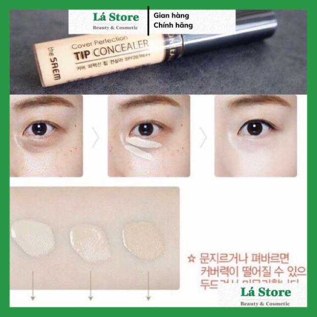 Che Khuyết Điểm The Saem Cover Tip Perfection Concealer SPF28 PA++