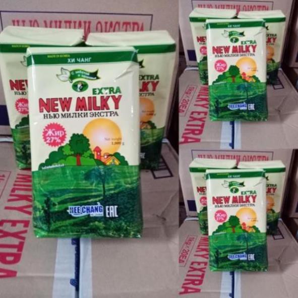 XẢ LỖ SỮA BÉO NGA NEW EXTRA MILKY 1KG/TÚI