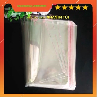 💥SIÊU SALE💥TÚI OPP DÁN MIỆNGúi OPP băng keo đựng quần áo, trang sức... đầy đủ mọi kích thước phù hợp với mọi yêu cầu!