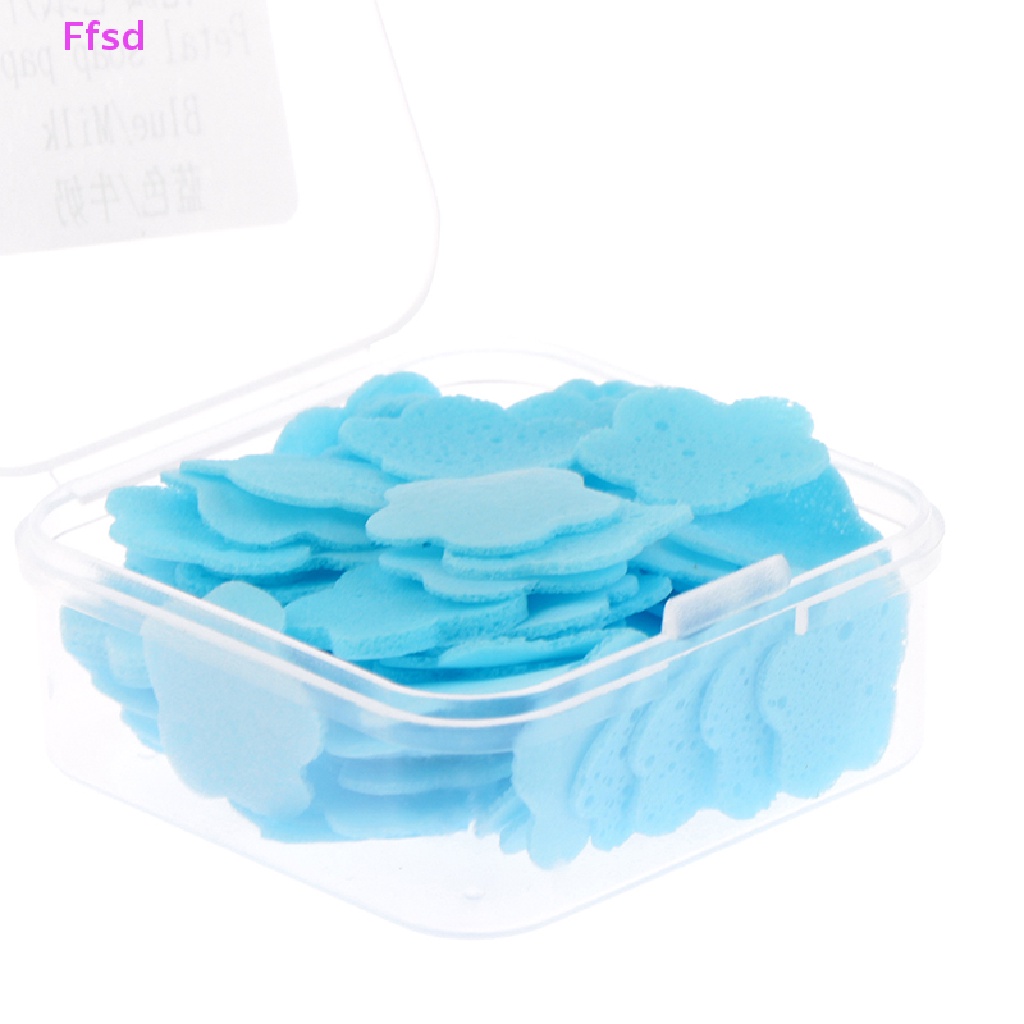 {Ffsd} Xà Phòng Giấy Rửa Tay Tạo Bọt Có Hương Thơm Di Động Đa Ứng Dụng