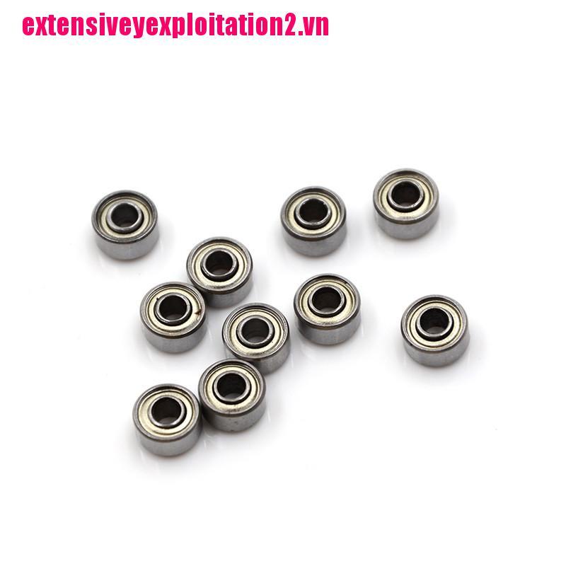 Set 10 Vòng Bi Mini 693ZZ 3*8*4mm Bằng Thép Carbon