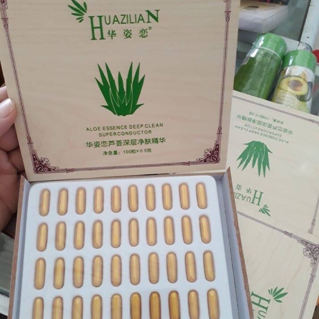 Viên tẩy chì HUAZILIAN 100 viên