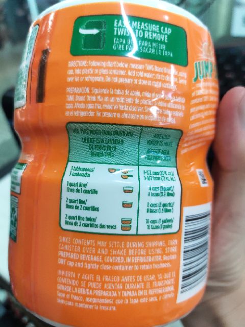 Bột cam tang Mỹ 566gram