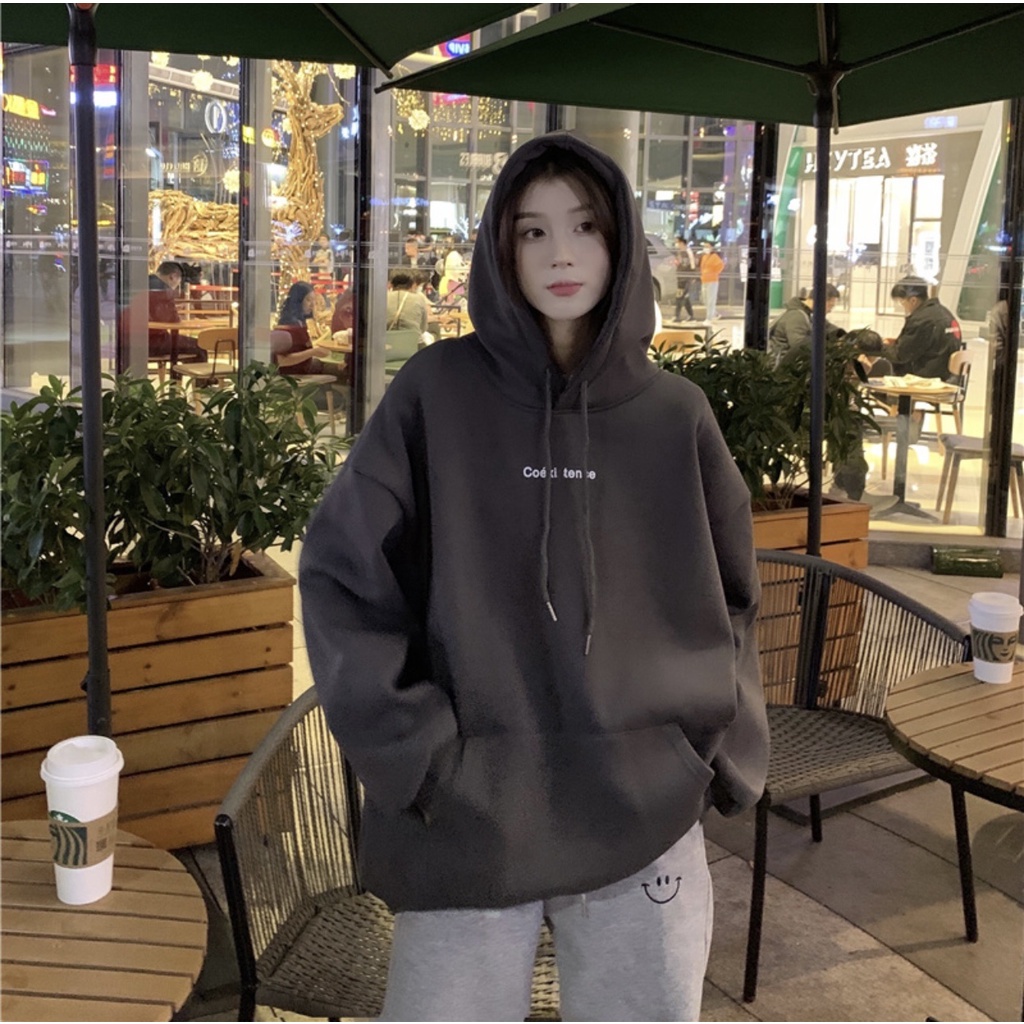 Áo hoodies nam nữ họa tiết giản đơn Miuzi,áo khoác nỉ thời trang unisex DT040 | BigBuy360 - bigbuy360.vn