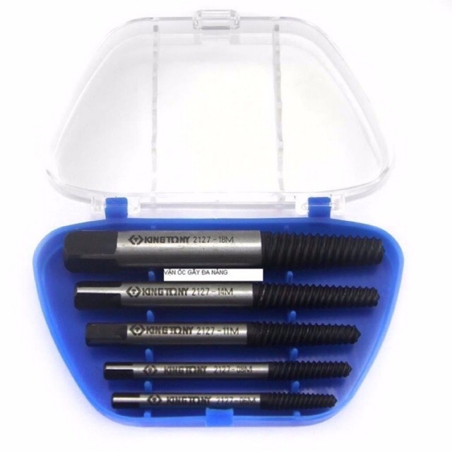 Bộ 5 Mũi Tháo Ốc Gẫy KINGTONY Chính Hãng