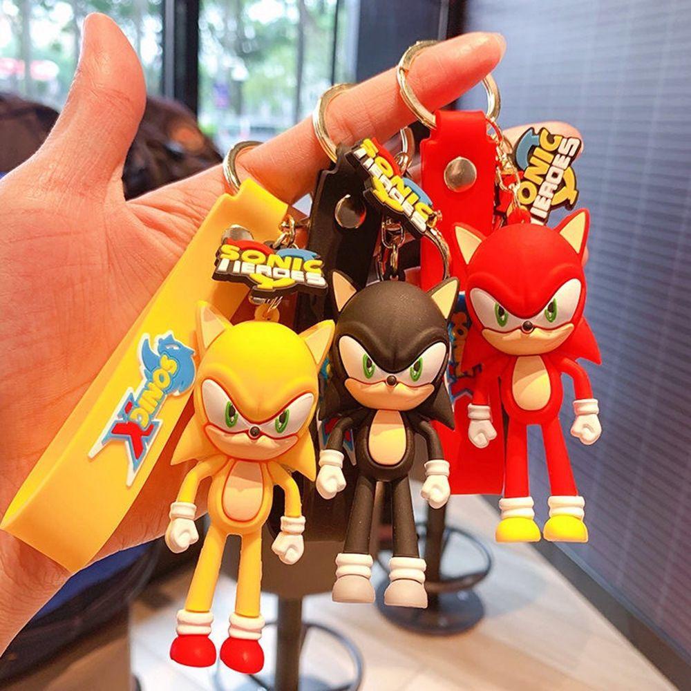 Móc Chìa Khóa Hình Chú Chuột Sonic Độc Đáo Giá Đỡ