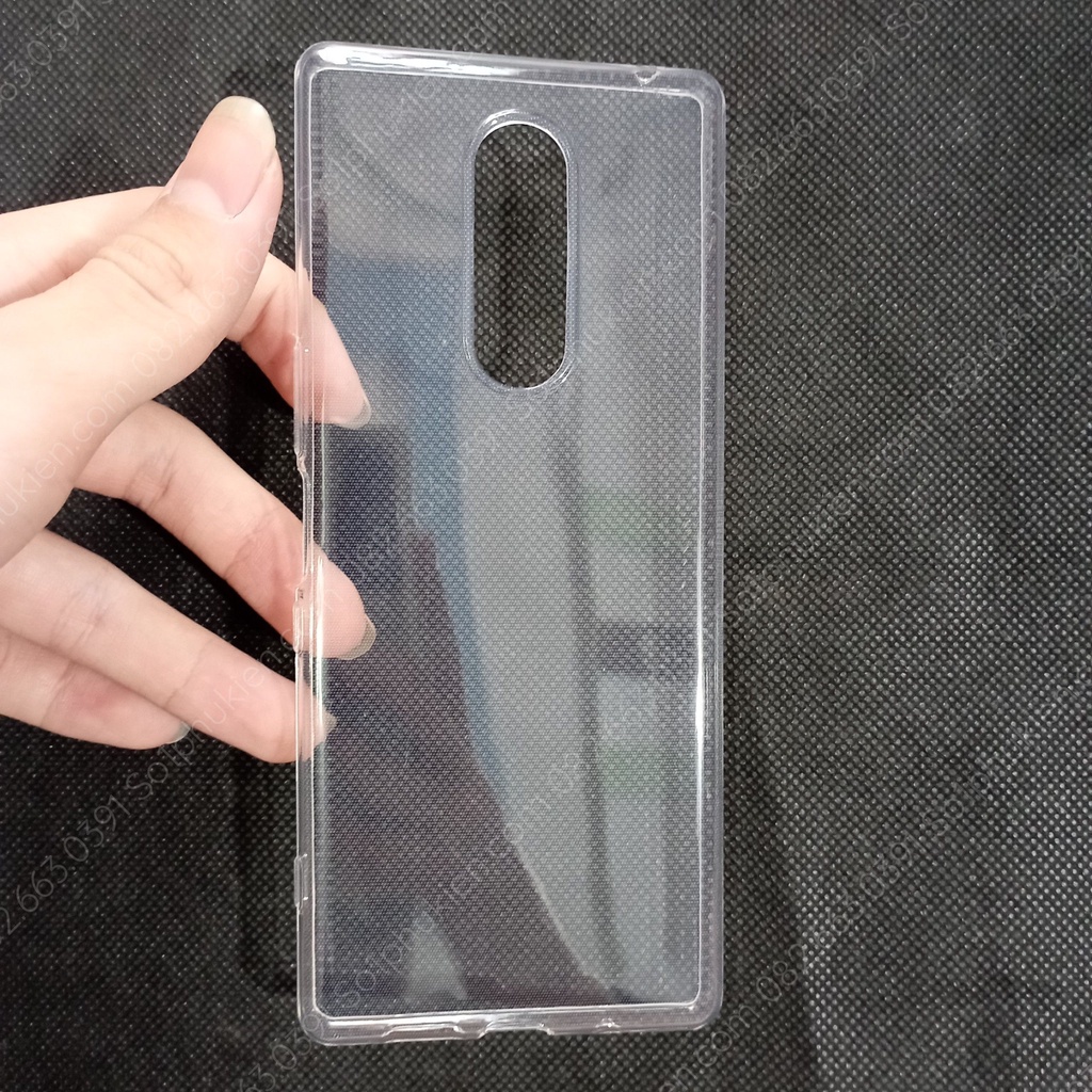 Ốp lưng Sony Xperia 1  loại chống sốc, loại dẻo đen và loại dẻo trắng nhám chống ố cao cấp bền đẹp