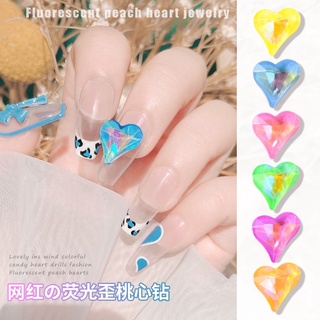 Đá hình tim trang trí móng-tim size vừa