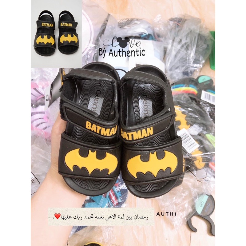 [Geogre Auth] Sandal Batman chuẩn Auth hàng vợt sale cho bé👧🏻