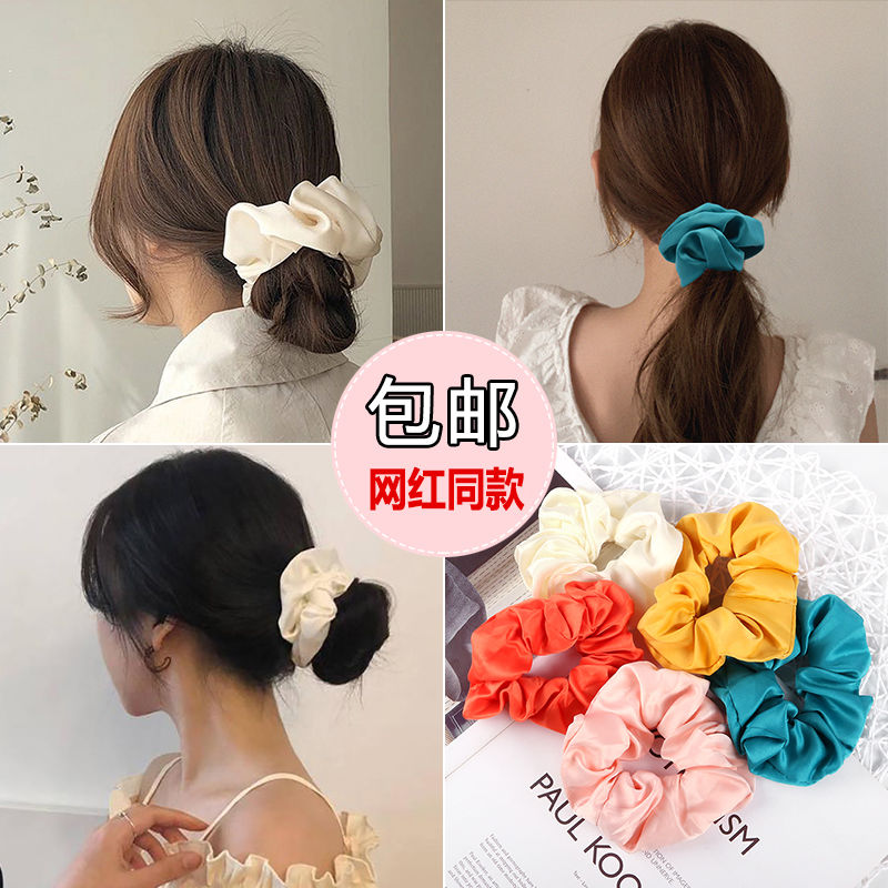 Dây Cột Tóc Nhiều Màu Sắc Phong Cách Hàn Quốc