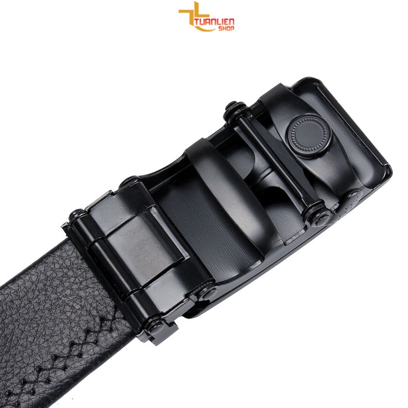 Thắt Lưng Nam Thời Trang Cao Cấp Khóa Tự Động Dây Nịt Nam Da Bò Chính Hãng HỌA TIẾT Dây Da