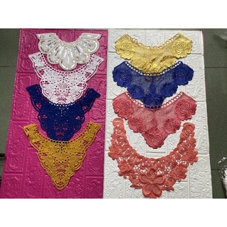 Mua Miếng ren (cổ- C1...) dùng để trang trí đính cổ áo kiểu   áo đầm ..