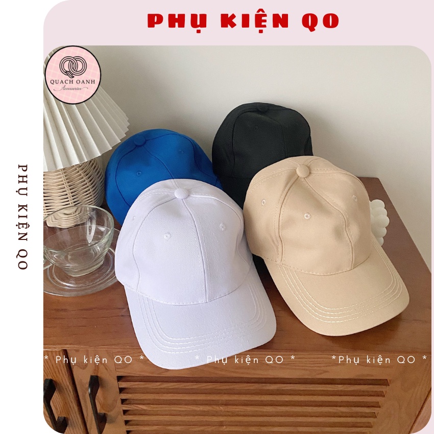 Mũ Lưỡi Trai Trơn Chuẩn Phom CAP05