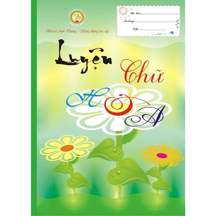 VỞ MẪU LUYỆN CHỮ HOA