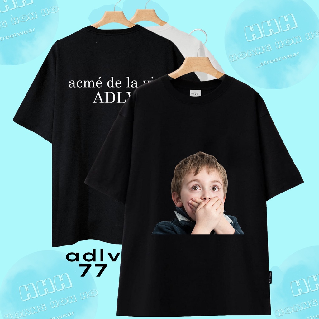[Xịn Dày] Áo thun ADLV 350g Đen Full Tag Bọc, Full Mẫu, 77-101 - Streetwears SG - Link 4
