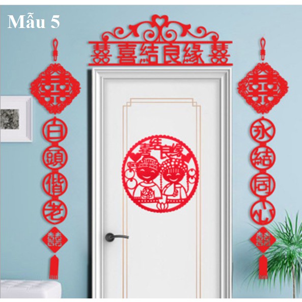 Set trang trí cửa phòng cưới | Set trang trí tiệc cưới