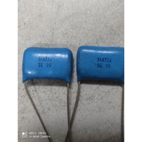 Tụ kẹo 0,0047uf 630V  Nippon Chemical Nhật