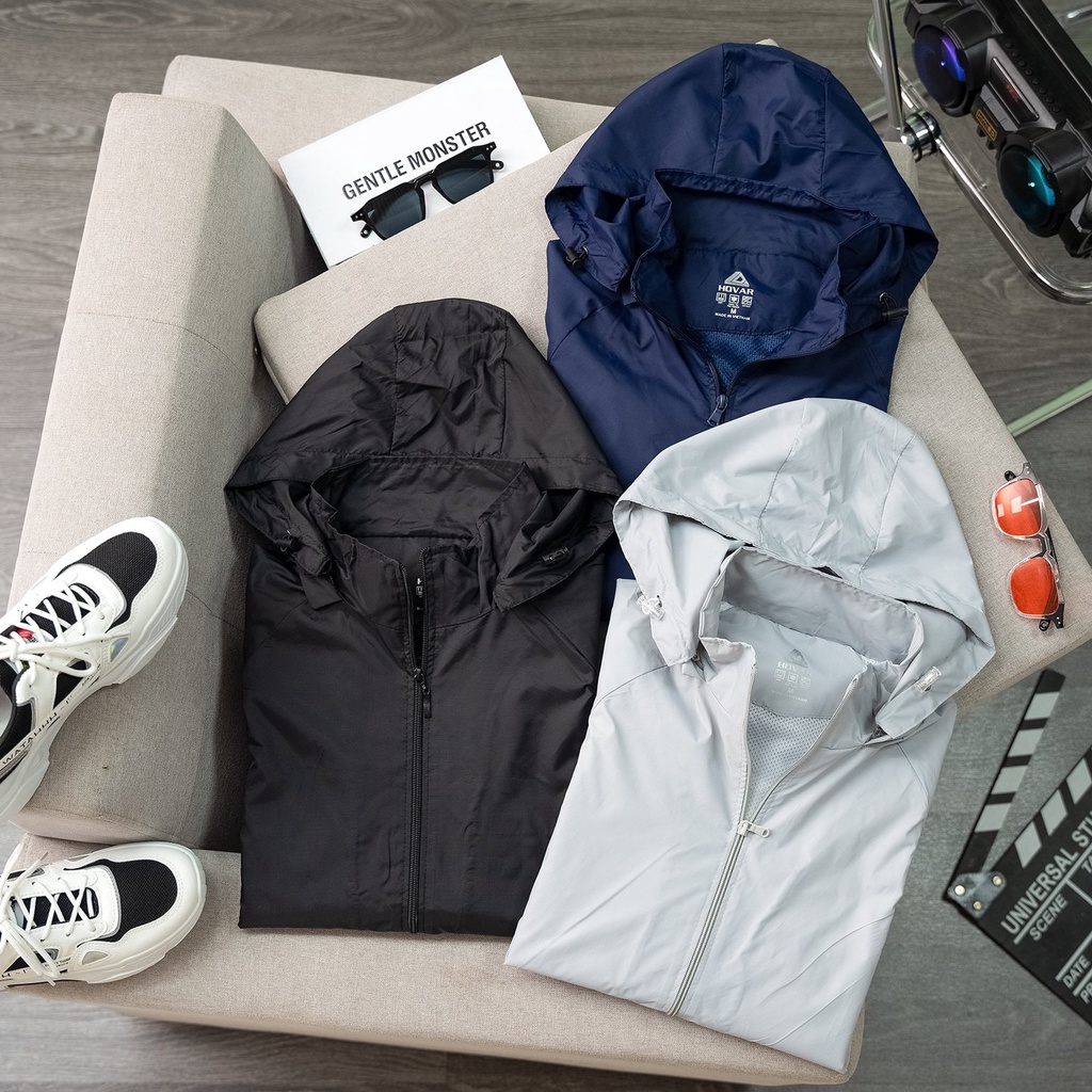 Áo khoác gió nam vân gạo 2 lớp cao cấp, áo gió nam 2 lớp lót lưới chống nước Store Phương Loan vải dù vân gạo siêu đep