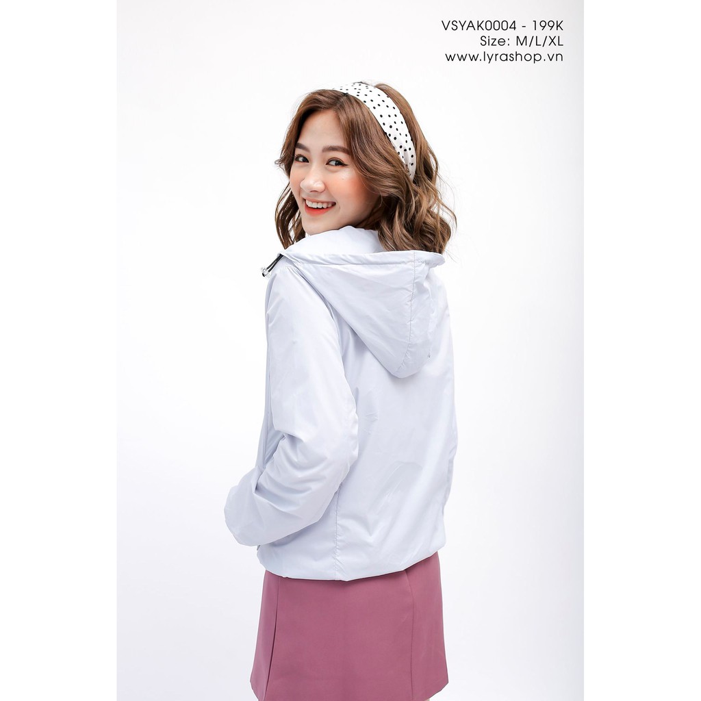 Áo Gió Nữ 2 Lớp, Lót Lưới, Mũ Tháo Rời, Chống Nước Chống Gió Cực Tốt Cho Mùa Thu Đông G-N | BigBuy360 - bigbuy360.vn