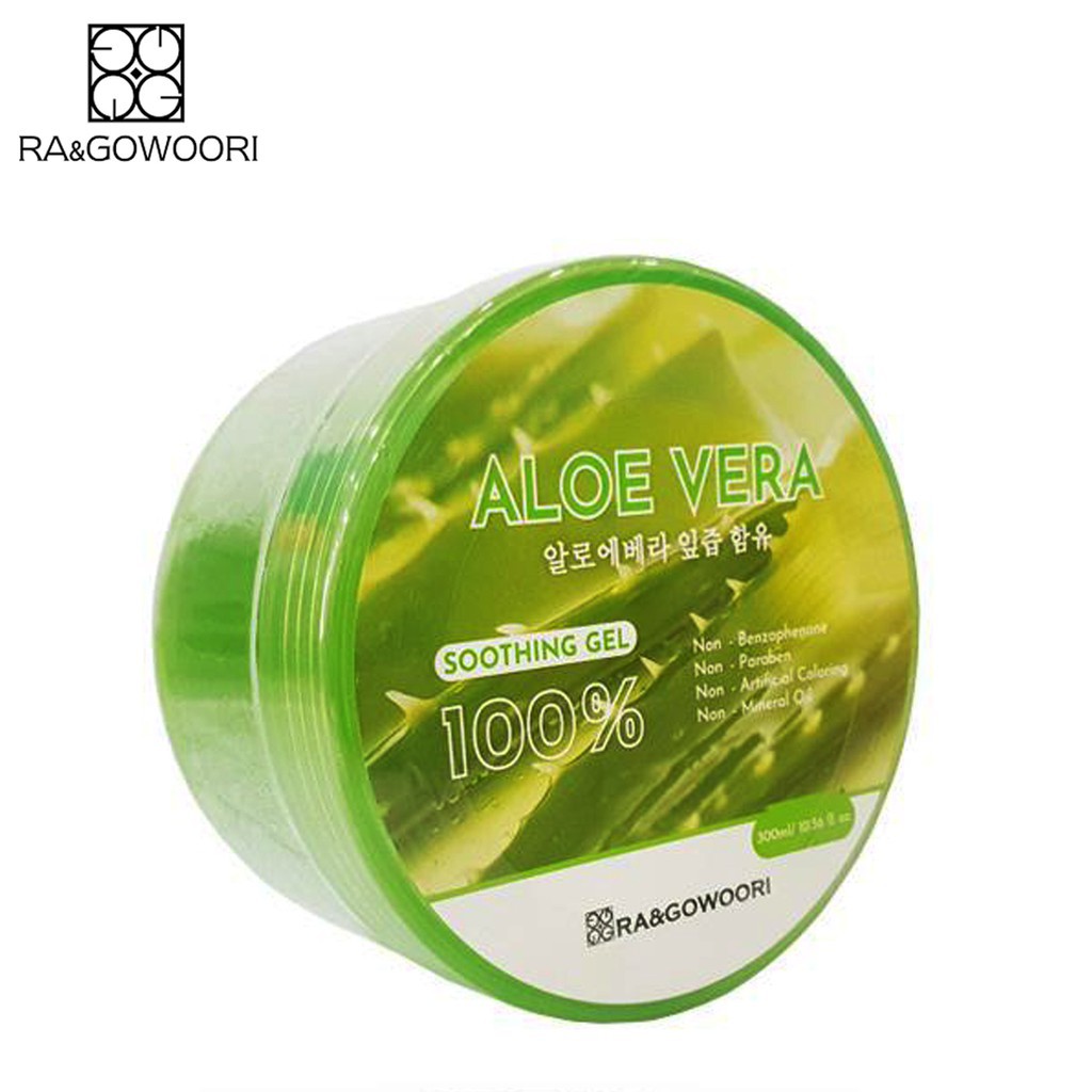 Gel dưỡng da nha đam Aloe vera Ra&amp;gowoori Soothing Gel 300ml