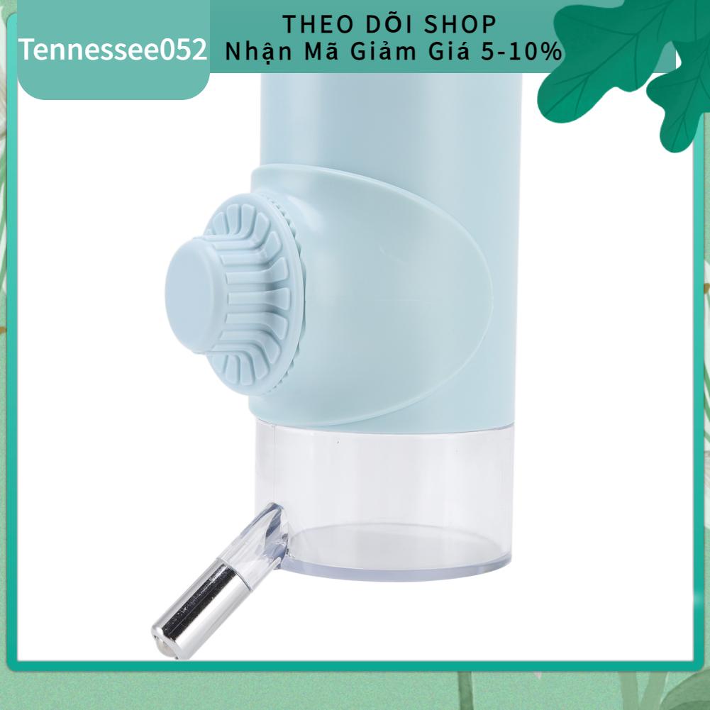 Tennessee052 Vòi nước uống cho thú cưng Ấm siêu tốc treo tự động chó mèo Blue 500ML