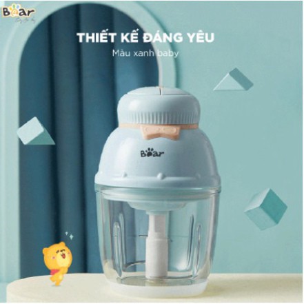 [Mã ELHA22 giảm 5% đơn 300K] Máy xay ăn dặm mini Bear QSJ-C02K1 (GR-B06V1)