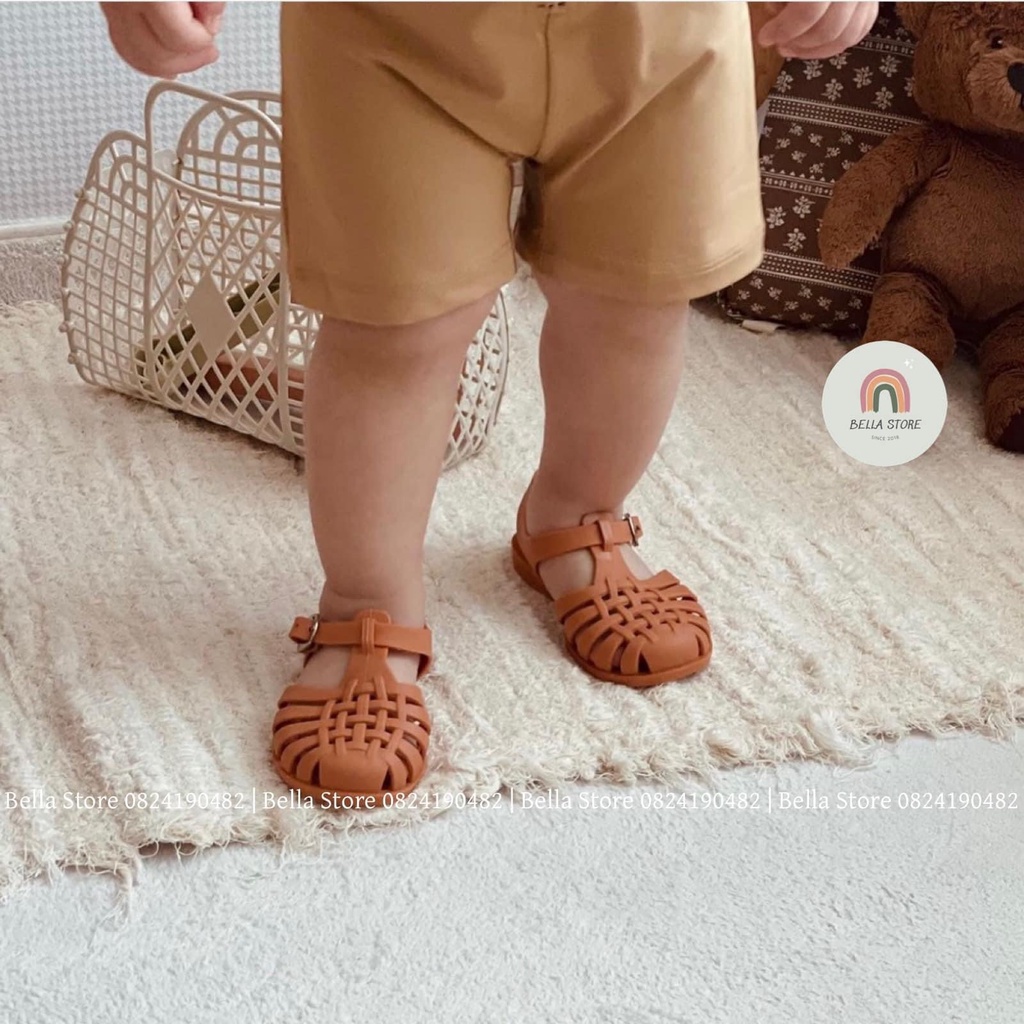 Giày Sandal Nhựa Hình Mario Thời Trang Hàn Quốc Nhập Khẩu Cao Cấp Cho Bé SA464