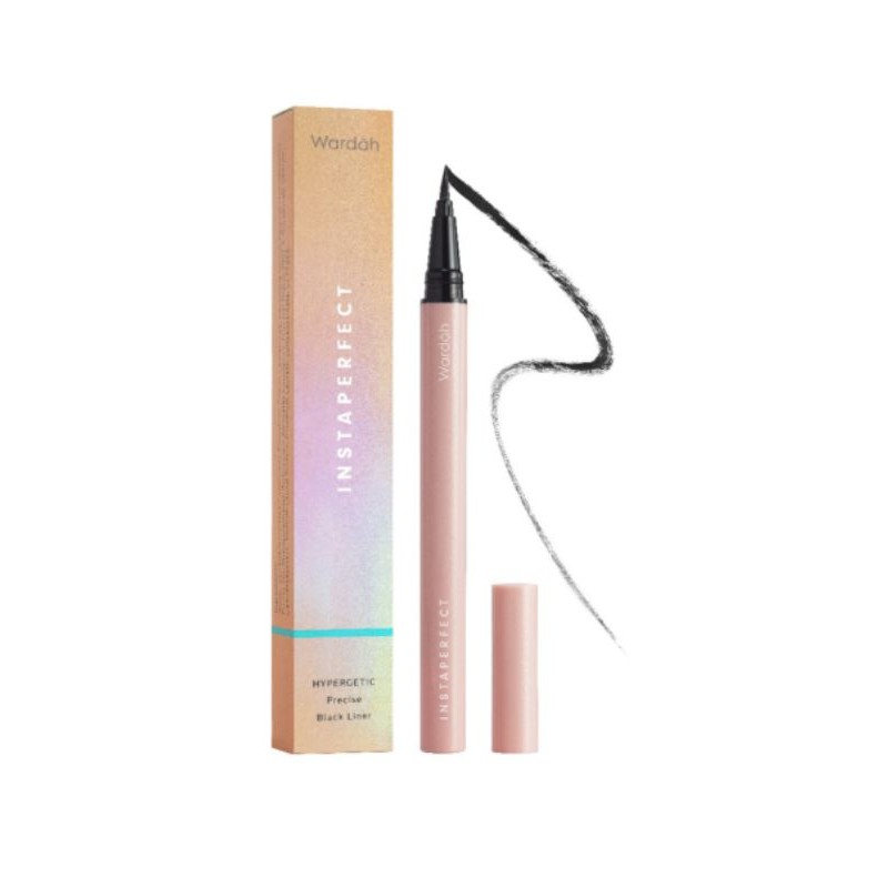 (hàng Mới Về) Bút Kẻ Mắt Màu Đen Không Thấm Nước Và Không Gây Nhòe Wardah 1g