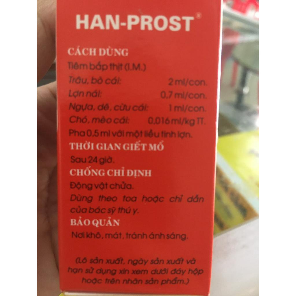 Han prost 20ml. hẹn đẻ, kí.ch lên giống, đẩy sạch nhau th.ai