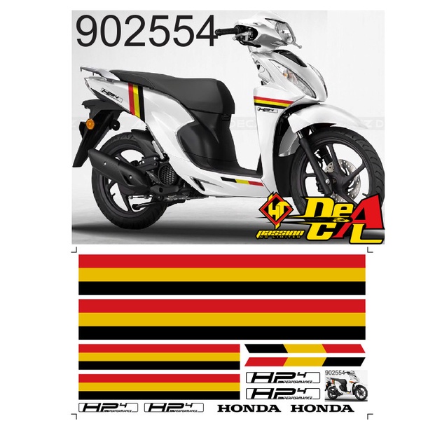 Tem Rời Vision 4Hp V2 ĐỦ MÀU- Ảnh Thật #Temxemay #Decal #Vision #Temroi #Temxe #TemRoi #Honda