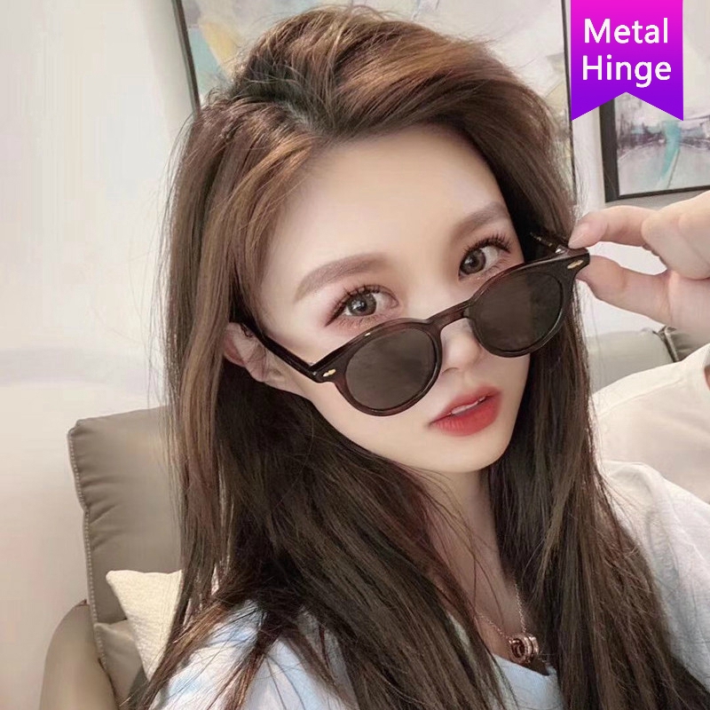 Kính Mát Tròn Phong Cách Retro Hàn Quốc 2020