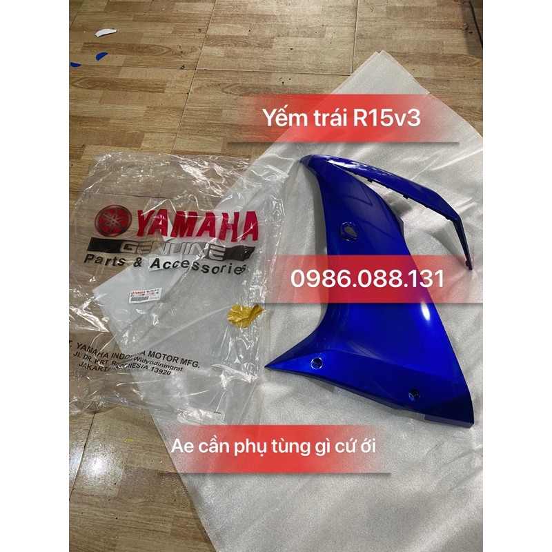 Yếm trái xanh R15v3 zin chính hãng