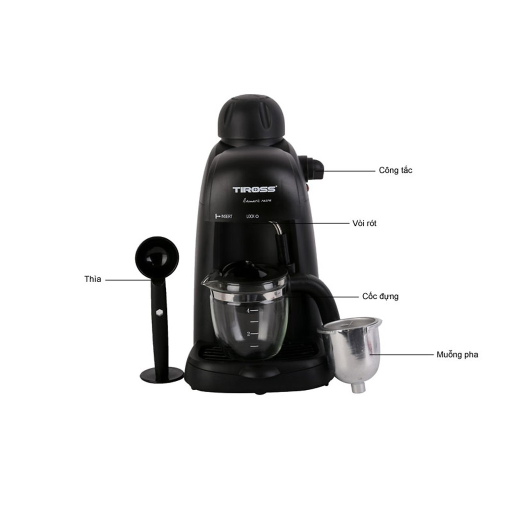 Máy pha cà phê Espresso Tiross TS620