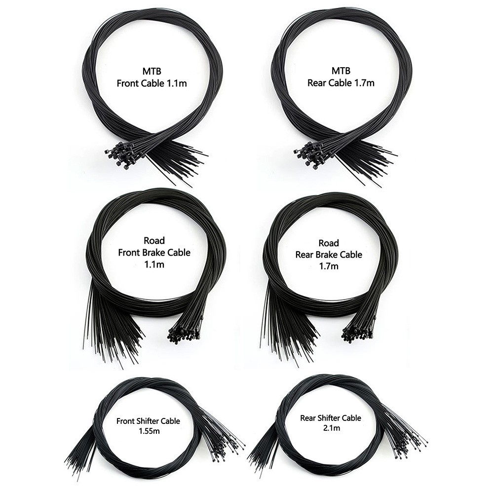 Dây cáp thắng trước/sau TOOPRE bằng thép không gỉ phủ sơn dành cho xe đạp leo núi