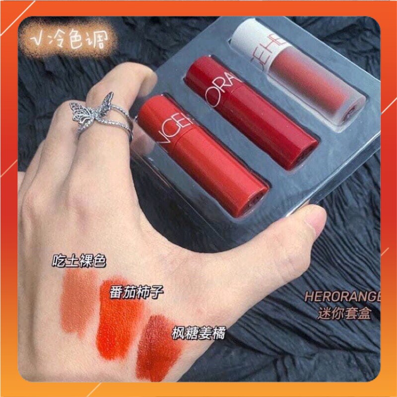 [HOT DEAL] Set 3 son Herorange BEST WARM & COOL TINT | BigBuy360 - bigbuy360.vn