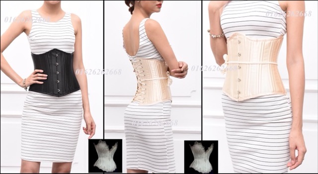 Đai siết eo corset 26 xương nhập khẩu italy