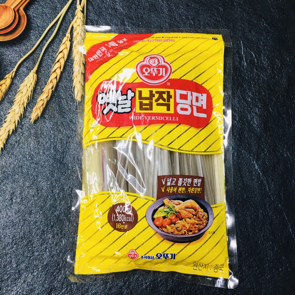 MIẾN DẸT SỢI LỚN OTTOGI 400G