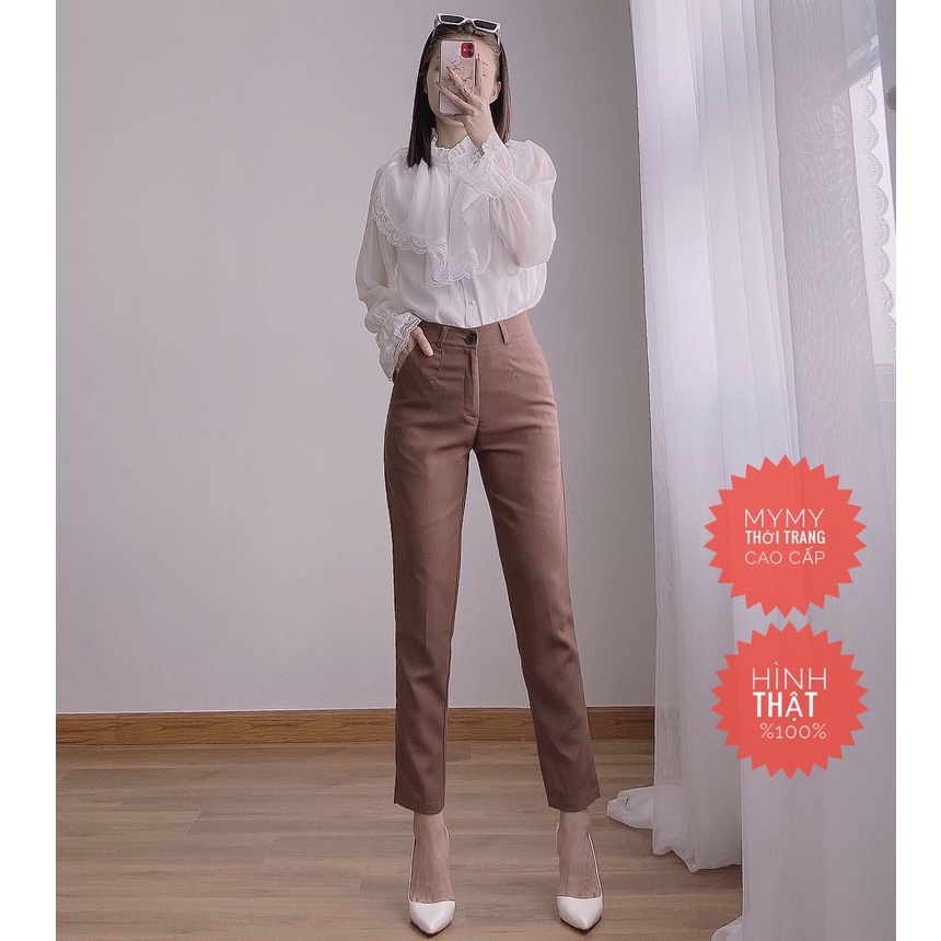 Quần Tây công sỡ nữ💯 TẶNG NỊT DA 💯Quần học sinh vải tuyết mưa[01] | BigBuy360 - bigbuy360.vn