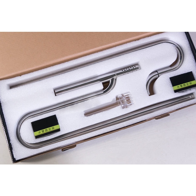 IN OUT INOX MUFAN FI12 - FI16 ( CÓ KÈM LỌC VÁNG VÀ 1 CẶP KẸP MICA CỐ ĐỊNH ỐNG IN OUT )