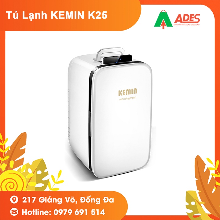 Tủ Lạnh KEMIN K25 - Bảo Hành Chính Hãng - Bảo Quản Thực Phẩm, Vitamin, Mỹ Phẩm - NEW 2021