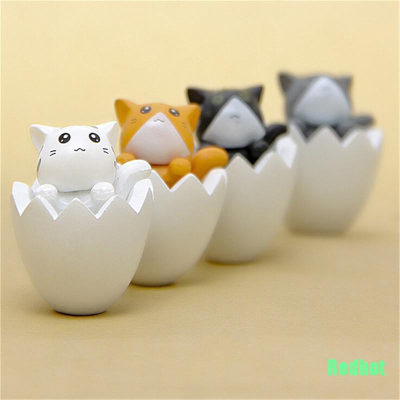1 Mô Hình Mèo Mini Dễ Thương Trang Trí