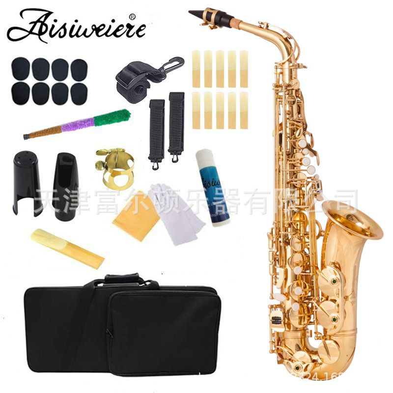 Kèn Saxophone Alto tặng 12 Phụ Kiện như hình - freeship oder